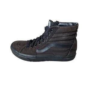 Black High Top VANS size 8.5 womens, 9 mens